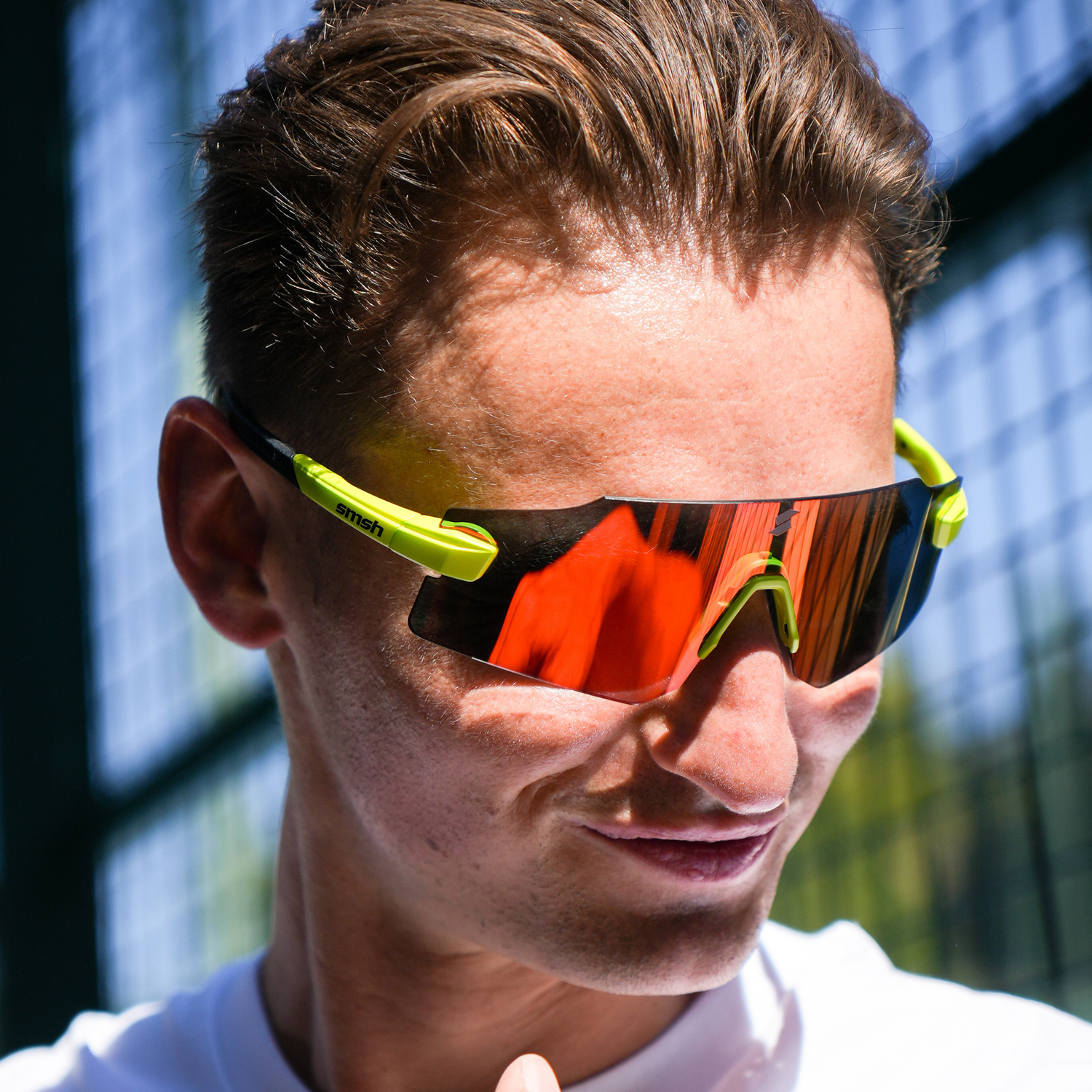 SMSH Blaze — Frameless Padel Eyewear with HD+ Lenses – SMSH Padel